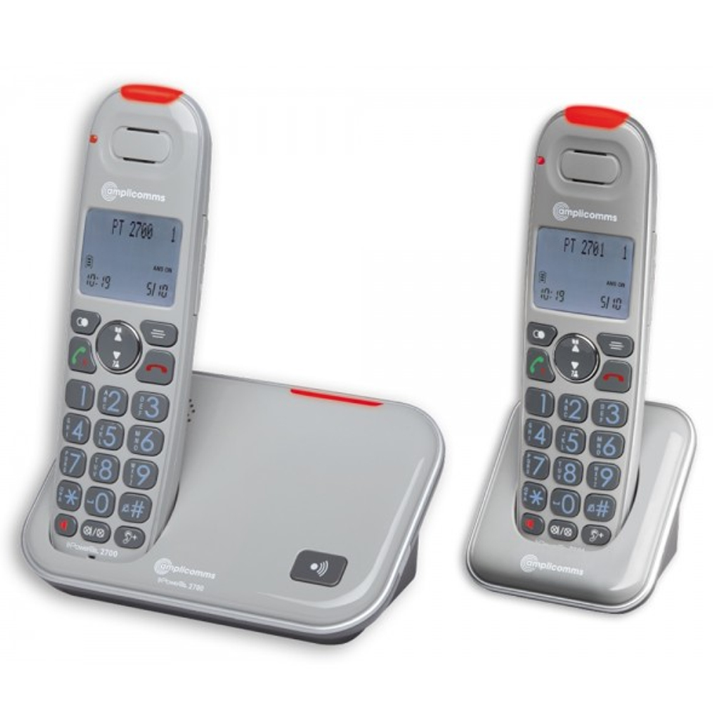 Amplified Cordless Telephones Twin Packs RNID Connevans