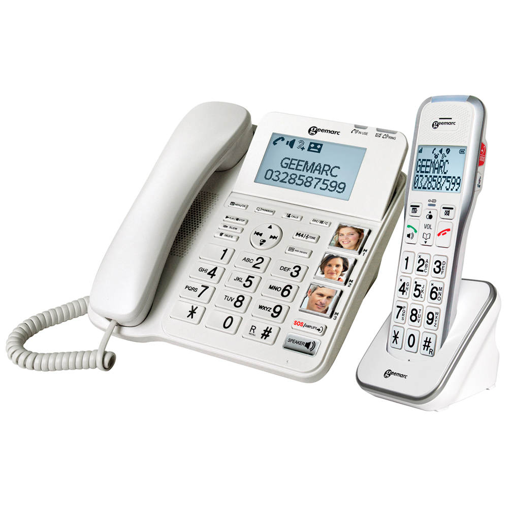 Amplified Cordless Telephones Combos RNID Connevans